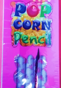 Pop Corn Pencil (3 Pcs)