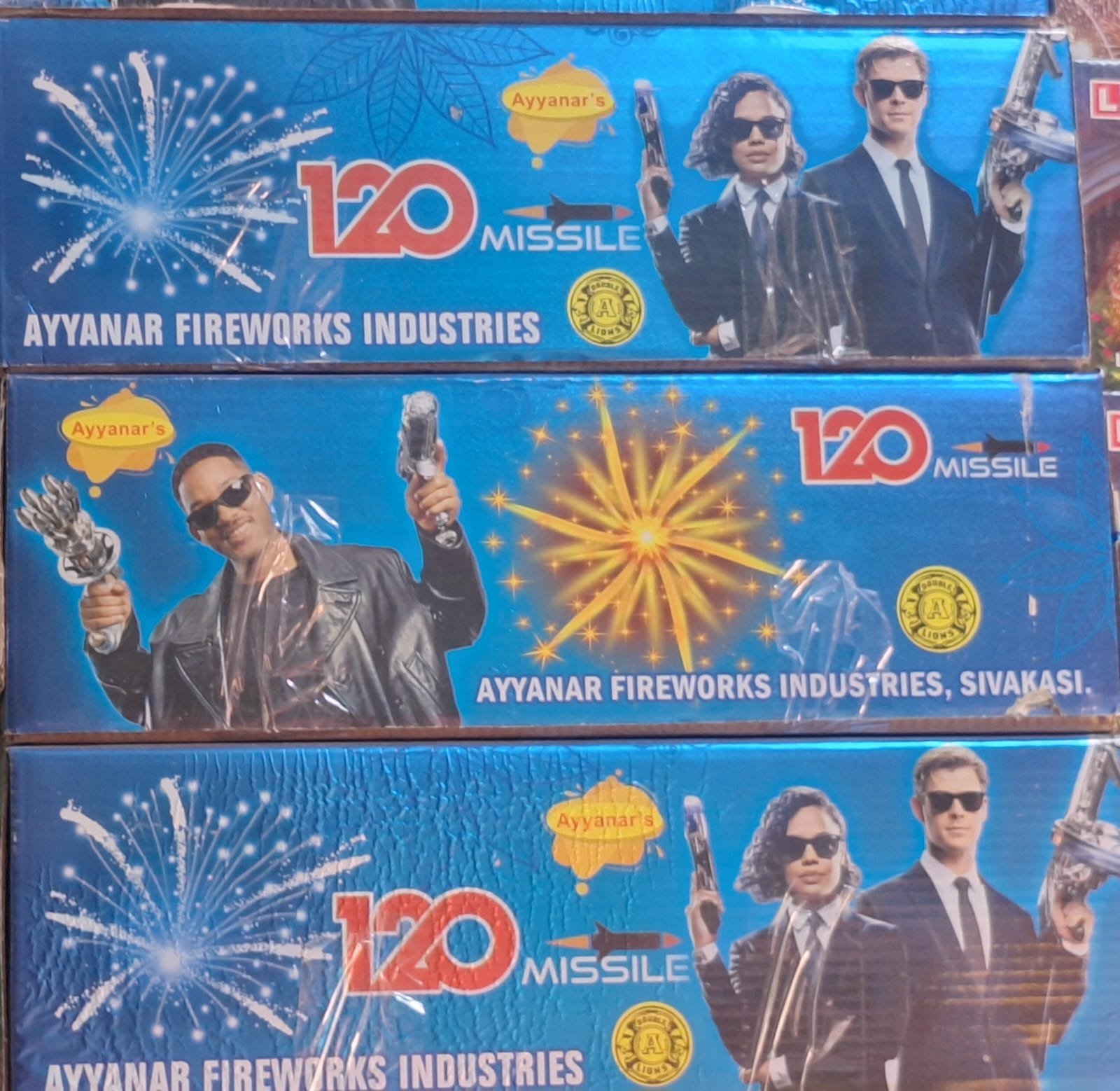 Gold 120 Shots Multicolour