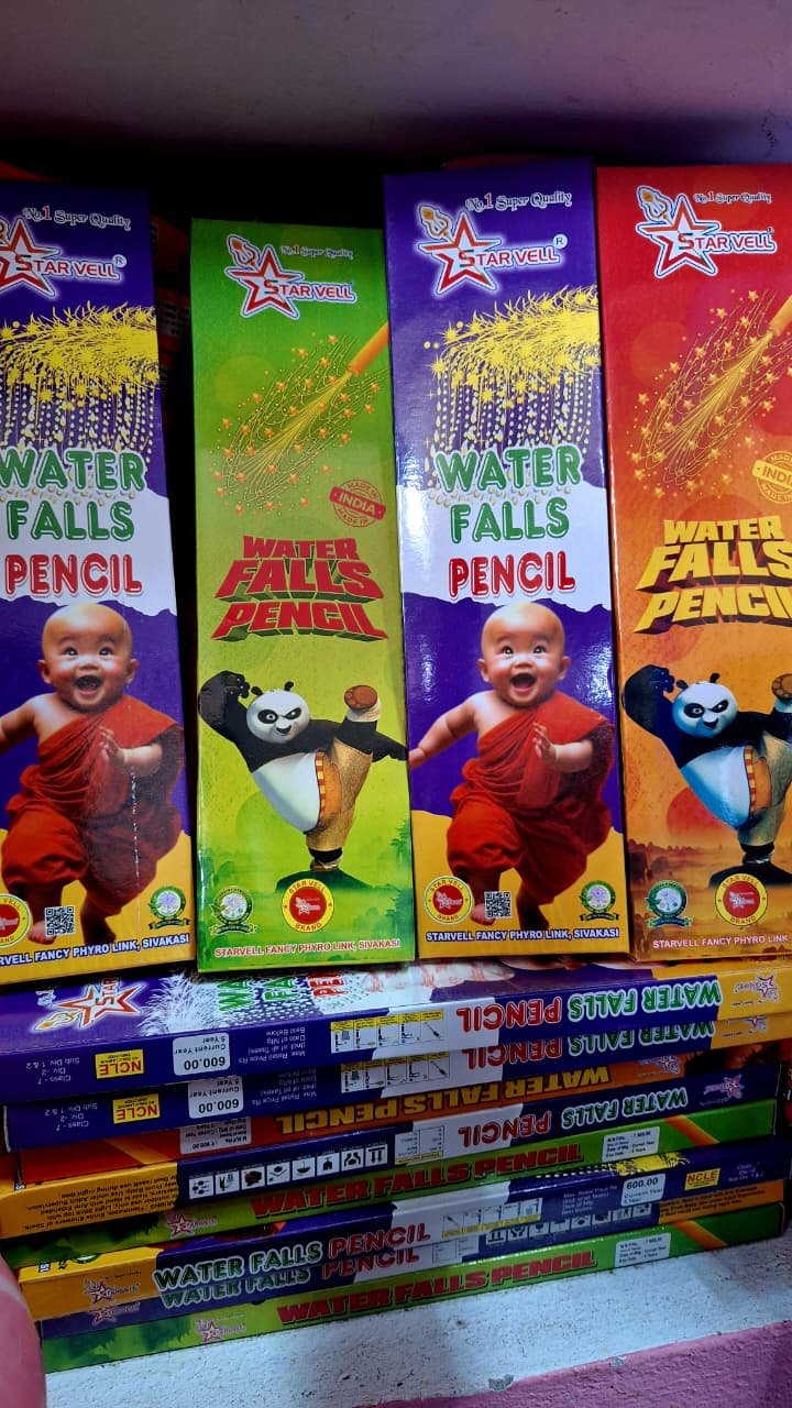 Waterfalls / Popcorn Pencil (5 Pcs)